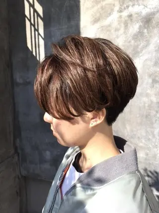 ショート カラー Nina by Babylone 佐鳴台店（ニナバイバビロン）所属・Nina by Babyloneのヘアスタイル