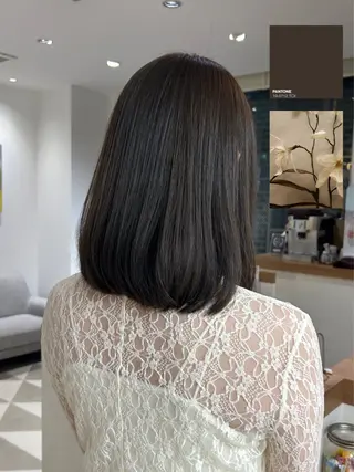 カラー 伊沢 美憂 ⌇﻿銀座アシスタントのヘアスタイル