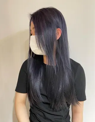 ロング カラー chiharu ボブ/レイヤーのヘアスタイル