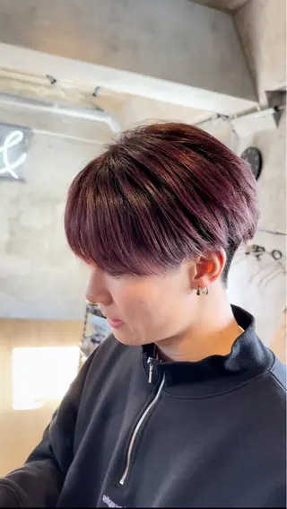 ショート カラー メンズ ✂︎メンズ特化✂︎ 竹内貴則のヘアスタイル