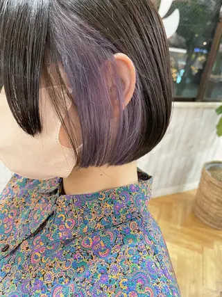 ショート 髪質改善＆艶カラー Zina💋池袋のヘアスタイル