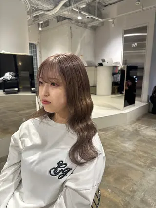 ロング カラー 髪質改善/似合わせ colorのヘアスタイル