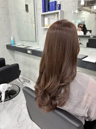 ロング カラー Endearing所属・Endearing 北澤那未🌟銀座のヘアスタイル