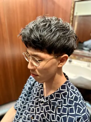ショート メンズ 深田 千尋のヘアスタイル