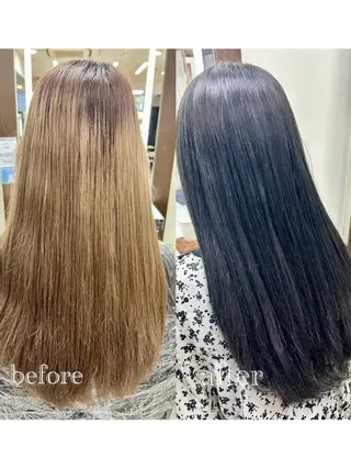 カラー ARISE 安達 紫帆のヘアスタイル