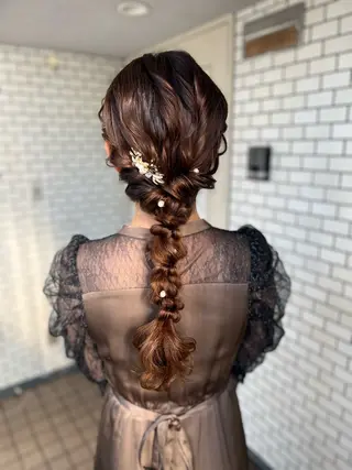 ヘアアレンジ 大人可愛いヘアメイク 💋🧚‍♀️しずかのヘアスタイル