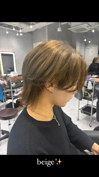 カラー メンズ CS made by SHACHU 栄所属・山田 瑛司のヘアスタイル