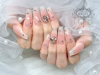 ネイル Nail Salon Ricel所属・WAKANA ‎𖤐 ̖́-‬のネイルデザイン