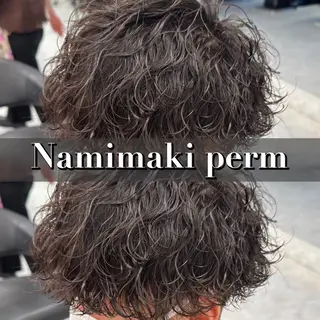 ショート パーマ メンズ 🖤Ayumi🖤 メンズ特化❤️‍🔥のヘアスタイル
