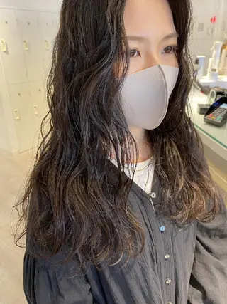 ロング パーマ メンズ&ショート LEA山村真史のヘアスタイル
