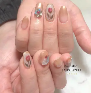 ネイル nail salon ラピスラズリのネイルデザイン