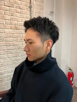 ショート メンズ ハイーンカラー/外国 人風カラー/ミノリのヘアスタイル