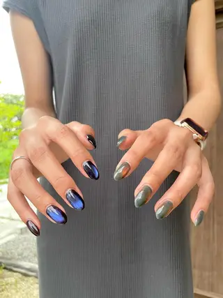 ネイル 甲府市徳行 🧸prunelleのネイルデザイン