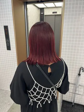 セミロング 完全個室サロンANGELICA LABOspa&treatment所属・ミヤケヒロト/ボブ/ 縮毛矯正/髪質改善のヘアスタイル