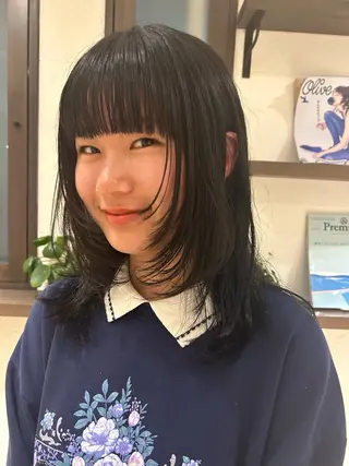 ミディアム カラー Riches by ENVY 西宮北口【リシェス バイ エンヴィー】所属・カラーリスト IKUHOのヘアスタイル