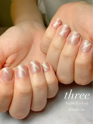 ネイル three Nail&Eyeのネイルデザイン