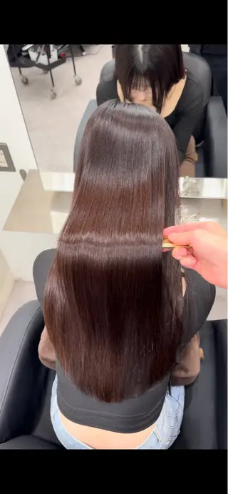 ロング 🍎リンゴ 髪質改善🍎のヘアスタイル