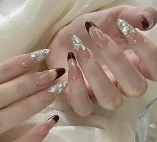 ネイル By moonネイル 🌷ワンホン/韓国風のネイルデザイン