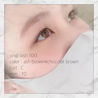 ショート カラー パーマ ネイル マツエク・マツパ Ray+beauty 中央橋店 岩永のマツエク・マツパデザイン