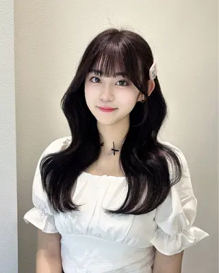 ロング MAEUL NAGOYA所属・⛓韓国IDOLヘア 🥀🖤/あいりのヘアスタイル