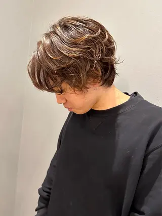 メンズ Defi  梅田所属・Defi梅田 岡 宗杜のヘアスタイル