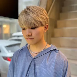 メンズ メンズ特化/パーマ/ メッシュ/竜成のヘアスタイル