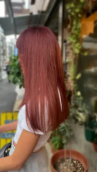 ロング カラー MocT所属・奥村 🎀のヘアスタイル