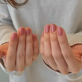 ネイル 🎀チーク/ちゅるん 🫧chisa🎀のネイルデザイン