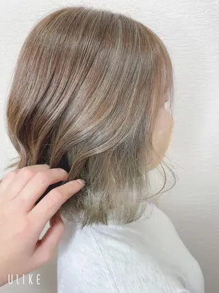 ミディアム カラー ❣️モードケイズ塚口 和田一将のヘアスタイル