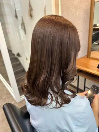 カラー silk🍊 itsukiのヘアスタイル