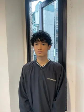 パーマ メンズ 野本光一朗/メンズ/ メンズパーマのヘアスタイル