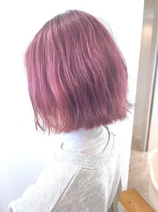 カラー 髪質改善/縮毛矯正/ 暖色カラー💫のヘアスタイル