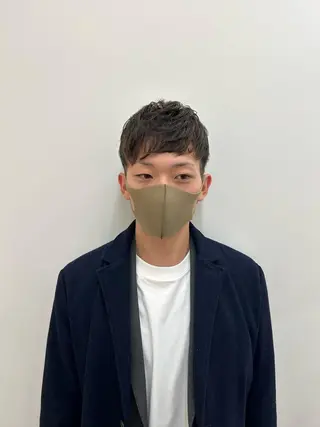 ショート メンズ メンズヘア/透明感 カラー/ayatoのヘアスタイル