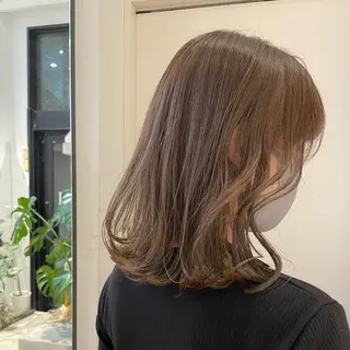 ミディアム カラー 🫧透明感ヘア🫧 🧸竹花　彩希🧸のヘアスタイル