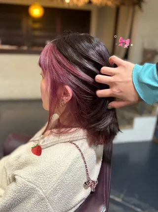 カラー SARAJU 西宮 yua/カラーリストのヘアスタイル