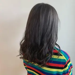 ミディアム カラー 中島 直哉のヘアスタイル