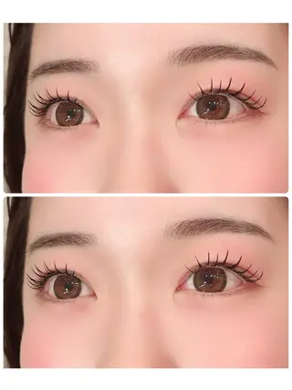 マツエク・マツパ シュガーレイ所属・バインドロック🦋 アンドヘルシーのマツエク・マツパデザイン