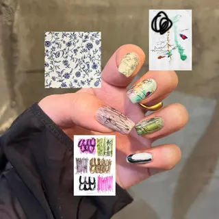 ネイル Trico Antique所属・岩本 杏のネイルデザイン