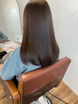 ロング カラー 🥣 hashi 🛋️のヘアスタイル