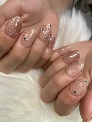 ロング カラー ヘアアレンジ キッズ ネイル マツエク・マツパ アイブロウ 福田 加奈のネイルデザイン