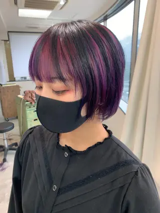 ショート カラー 透明感カラー特化型 NAOKIのヘアスタイル
