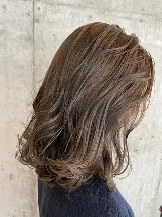 ミディアム カラー 🔥メンズ特化パーマ 🦖増田弘明🦖のヘアスタイル