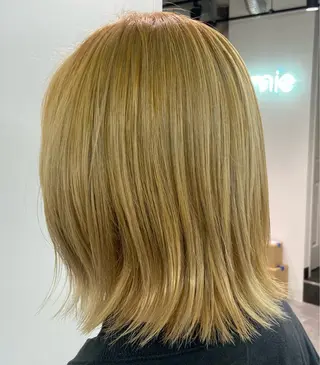 ミディアム amie三宮店所属・🌈藤田 千穂のヘアスタイル