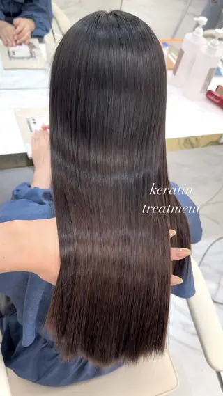 ロング カラー ヘアアレンジ 🤍layer🤍 リナのヘアスタイル