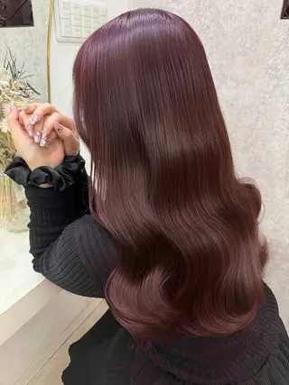 ロング rin/艶髪特化/ 暗髪/透明感のヘアスタイル