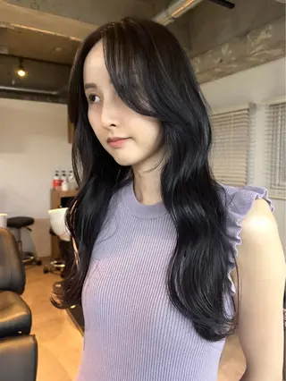 ロング カラー 透明感カラー🫧 CHIHIROのヘアスタイル