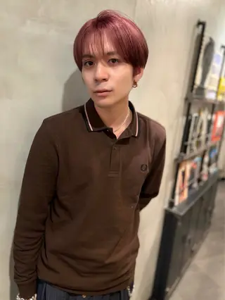 ショート カラー メンズ 優 作のヘアスタイル