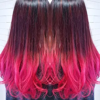 ロング カラー 及川シゲル 髪質改善講師のヘアスタイル