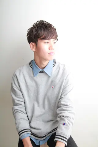 メンズ メンズカット／パーマ 西山賢志のヘアスタイル