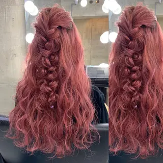 ロング youres hair 髪質改善トリートメント&ヘッドスパ  新宿三丁目店【ユアーズヘア】所属・🦋透明感カラー 👑NODOKA🦋のヘアスタイル